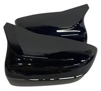 Copertura Specchietto Esterno Per BMW Serie 5 G30 G31 2017 2018 2019 LHD Copertura Ricambio Per Specchietto Retrovisore Laterale Posteriore In Fibra Carbonio ABS(Bright black)