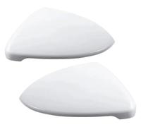 Copertura Specchietto Esterno Per VW Per Golf 7 MK7 .5 2013-2018 1 Paio Di Coperture Per Auto Per Alloggiamenti Posteriori Parti Accessori E Finiture(White-Pair)