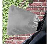 Copertura specchietto laterale, 2 pezzi 600D Oxford Resistente impermeabile antigelo antipioggia antiuccelli retrovisore Custodia protettiva, per esterno camper Auto camion SUV (Gray,30 * 25cm)