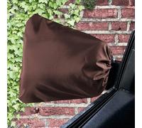 Copertura specchietto laterale, 2 pezzi 600D Oxford Resistente impermeabile antigelo antipioggia antiuccelli retrovisore Custodia protettiva, per esterno camper Auto camion SUV (Coffee,30 * 25cm)