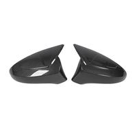 Copertura Specchietto Laterale per Auto, 2 Pezzi, Coperchio Protezione Specchio Retrovisore, Facile Montaggio - Finitura Elegante, Materiale Resistente, Adatto per Varie Auto (Modello in fibra di