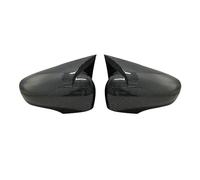 Copertura Specchietto Per Clio 4 IV 2012-2020 RS GT Piano Black Tuning Auto Sport Bat Copertura Specchietto Retrovisore Laterale Bat Design Calotta Copertura Specchio(Carbon fiber pattern)
