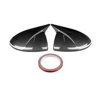 Copertura Specchietto Per Hyundai Per Sonata DN8 2020-2022 LHD Copertura Specchietto Retrovisore Laterale Look Fibra Di Carbonio Calotta Specchio Retrovisore(Carbon)