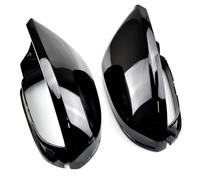 Copertura Specchietto Retrovisore Auto Per A6 Per C7 Per S6 2012-2018 Copertura Specchietto Retrovisore Auto Protezione Parafango Laterale Coperture Telaio(Bright black)