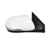 Copertura specchietto retrovisore auto Per Hyundai Per Grand Per SantaFe XL 2013-2020 Specchietti Sterzo Elettrico Pieghevole Lente Della Lampada Riscaldamento(B 10Pin Right White)