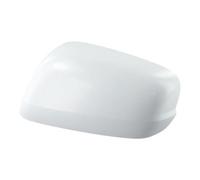Copertura specchietto retrovisore bianco 1 pezzo di rivestimento ABS accessorio che alloggia saldamente in plastica di ricambio