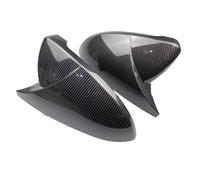 Copertura specchietto retrovisore esterno Per VW Per Golf MK7 7.5 GTI 7R Coprispecchietti Retrovisori Copri Specchietto Retrovisore Nero Lucido(Carbon Look Black)