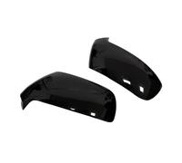 Copertura specchietto retrovisore laterale in ABS per Citroen C3 C4 2009-2017 - Ricambio per la portiera(Black)