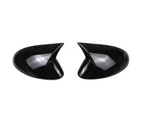 Copertura Specchietto Retrovisore Laterale Per Auto Per Alfa Romeo Per Stelvio 2017-2023 Adesivo Esterno Per Tappo Parafango Posteriore Porta WEFOLCC(Gloss Black)