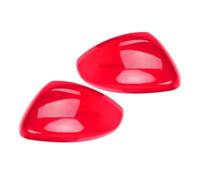 Copertura Specchietto Retrovisore Per Citroen Per C3 2016 2017 2018 1 Paio Di Copri Specchietti Retrovisori Laterali Rosso Lucido, Autoadesivi In ABS. Calotte Specchietto