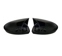Copertura Specchietto Retrovisore Per Renault Per Megane 4 2016-2020 | Copertura specchietto retrovisore esterna nera lucida per auto, lato sinistro e destro calotta abs(Bright black)