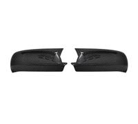 Copertura Specchio Per Per Golf 4 Per Bora A4 MK4 1999-2006 Per GTI R32 Shiny Piano Black Tuning Auto Sport Bat Copertura specchietto laterale Calotte Degli Specchietti Auto(Carbon fiber pattern)