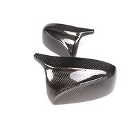 Copertura Specchio Sostituzione Cappucci Degli Specchietti In Fibra Di Carbonio Per X5 X6 E70 E71 2007-2013 Copertura Specchietto Retrovisore Nero/Bianco(Carbon Fiber 2,E70)