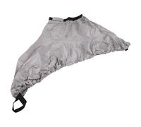 Copertura spray per kayak con cinghia elastica e vita regolabile per una maggiore protezione dall'acqua (XL grigio)