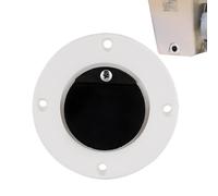 Copertura staccabile, portello di accesso al ponte, 7,1 x 1,1 cm, ricambio per barche marine, boccaporto rotondo per yacht, vita mobile all'aperto per navi, coperchio impermeabile per ispezione in