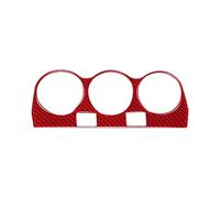 Copertura Stilistica Per Interni Adesivo Decorativo Per Il Pannello Di Ventilazione Console Centrale Per Atima 2008 2009 ABS In Fibra Di Carbonio(Red Carbon Fiber)