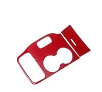 Copertura Stilistica Per Interni Pannello Decorativo Per Portabicchieri E Leva Cambio Per Jeep Per Grand Per Cherokee 2011 2012 2013 2014 2015 2016 2017 2018 2019 2020 2021(2014-2015 RedCarbon)