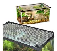Copertura Superiore A Rete Regolabile Per Acquario,Coperchio Per Acquario Fai-da-te Tagliabile,Rete Anti-fuga Per Acquari D'acqua Dolce E Salata(30x18CM/11.81x7.09in)