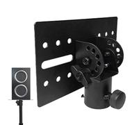 Copertura superiore 'adattatore per supporto per altoparlante DJ, asta per treppiede con supporto in metallo girevole da 35 mm - Adattatore per supporto per supporto in metallo per altoparlante DJ - S