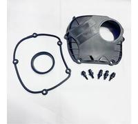 Copertura superiore della catena di distribuzione del motore, parte di ricambio in plastica ABS nera OEM 06H103269H compatibile con più modelli di auto, design resistente all'usura per la manutenzione