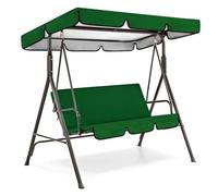Copertura Superiore Di Ricambio For Altalene Da Esterno, Resistente Alle Intemperie, Protezione UV Impermeabile, Design Leggero(Dark green,XL)