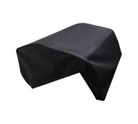 Copertura superiore nera per griglie con cinghie laterali regolabili e fibbie a scatto per griglie da 106,7 cm, copertura per barbecue all'aperto