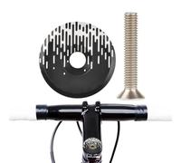 Copertura superiore per cuffia bici, Tappo superiore per cuffia - Tappi stelo forcella anteriore per bicicletta | Tappo per serie sterzo del tubo della forcella in lega di alluminio per la guida inten