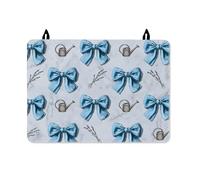 Copertura superiore per fornello elettrico, annaffiatoio rustico da giardino, lavanda, primavera, blu, lavabile, copertura superiore in vetro per cucina, cucina, elementi essenziali da cucina, 71 x 50
