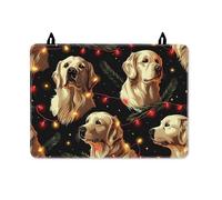 Copertura superiore per fornello elettrico, motivo natalizio con ramo di pino, impermeabile, per induzione o elettrico, decorazione da cucina, 71 x 50 cm