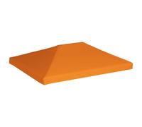 vidaXL Copertura Superiore per Gazebo 310 g/m² 4x3m Arancione