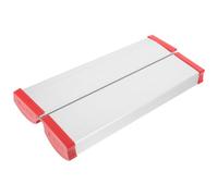 Copertura Superiore per Scala a Pioli in Lega di Alluminio Argento | Antiscivolo e Ispessita, Accessori Inclusi, per Uso Domestico e Outdoor, Struttura per Lavoro e Appoggio Utensili