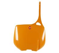 Copertura targa anteriore UFO PLAST arancione OEM 97