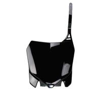 Copertura targa anteriore UFO PLAST nera per Honda CRF R 250 / 450ccm An.13-17