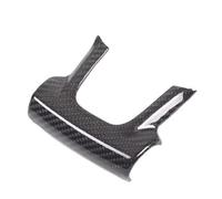 Copertura Telaio Console Centrale Per Fiat 500 Per Abarth 595 695 2020 2021 2022 2023 Pannello Di Controllo Del Finestrino Dell'auto Adesivo In Vera Fibra Di Carbonio Accessori(Bottom Black)