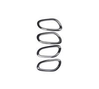Copertura Telaio Console Centrale Per Nissan Per Terra Per Navara Per NP300 2018 2019 2020 Modanature Decorative Per Interni In Fibra Di Carbonio Copertura Della Console Decorazione(4)