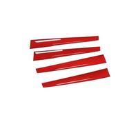 Copertura Telaio Console Centrale Per Toyota Per Hilux 2015-2021 Rivestimento Interno Della Portiera In Fibra Di Carbonio ABS Accessori Per La Modifica Degli Interni Dell'auto( Red)
