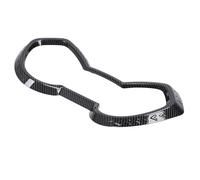Copertura Telaio Contatore Moto, Stile Fibra di Carbonio Installazione Facile Telaio Strumento Moto Copertura Telaio Tabella Codici Moto per XMAX125 XMAX250 XMAX300