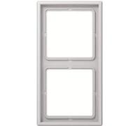 Copertura telaio Jung LS982LG - 2 scomparti, orizzontale/verticale, plastica,...