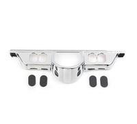 Copertura telaio strumento Compatibile con Electra Glide 1996-2013 Per Street Glide 2006-2013 Per Trike 2009-2013 pannello interruttori per carenatura moto cromato.