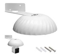 Copertura Telecamera Esterna, ABS in Plastica, Accessorio per Fotocamera, Protegge la Fotocamera da Polvere e Raggi UV, Adatto per Uso Interno ed Esterno (Bianco)