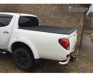 Copertura Telo Tonneau Tri-Fold Nero Mitsubishi L200 Triton Strada 2019-2023 4x4