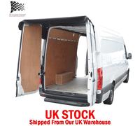 Copertura Tendalino Porta Posteriore Vw Crafter Su Misura (2010-2017) Nera 613