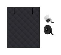 Copertura termica per finestre - Coperta a 3 strati Anticorrenti - Kit per l'inverno e il clima freddo - per camera da casa seminterrato stanza garage appartamenti ufficio e