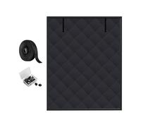 Copertura termica per finestre - Coperta paraspifferi a 3 strati, pellicola isolante per finestre, materiale in poliestere, protezione termica a risparmio energetico | Camera da Seminterrato