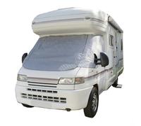 Copertura Termica per Parabrezza di UK Custom Covers per Fiat Ducato (1994-2006) con Lembo di Ventilazione Esteso (Grigio) - TSW900GREY