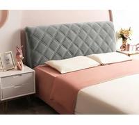 Copertura Testiera Letto Matrimoniale/Singolo Imbottito Copri Testata Letto Una Piazza E Mezza Tessuto,Universale Copritestata Fodera Testiera Letto Fodera Elastica Velluto Protezione ( Color : #11 ,