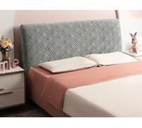 Copertura Testiera Letto Matrimoniale/Singolo Imbottito Copri Testata Letto Una Piazza E Mezza Tessuto,Universale Copritestata Fodera Testiera Letto Fodera Elastica Velluto Protezione (Color : #16,
