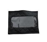 Copertura Timer Irrigatore - Proteggi I Pannelli Di Irrigazione Esterni, Scudo Termico Nero Resistente Alle Intemperie, 24x22x9 Cm, Cuciture Doppie, Tela In Poliestere 600D Resistente - Per Da