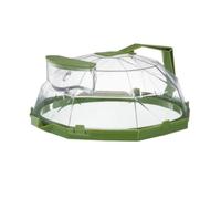 Copertura Trasparente For Schizzi Di Microonde For Uso Domestico | Copertura Lavabile Adatta Al Microonde, Basta Sciacquare E Riutilizzare(Sensation Green 1pc)