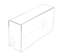 Copertura trasparente per console gioco con forma vetrina | Compatibile con console gioco prima generazione, forma trasparente della vetrina, visibilità